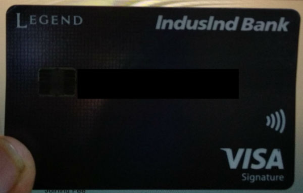 IndusInd Signature Legend Credit Card