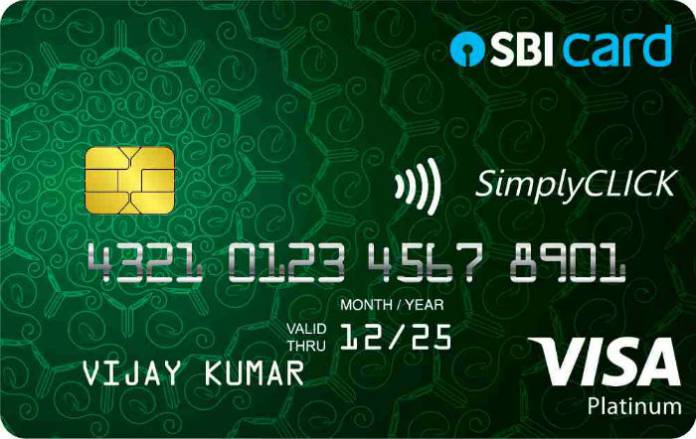 SimplyCLICK SBI Credit Card